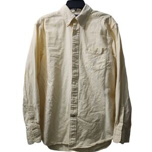 Nautica Striped Button Down Shirt Long Sleeve Casual Top‎ Menswear Size Large